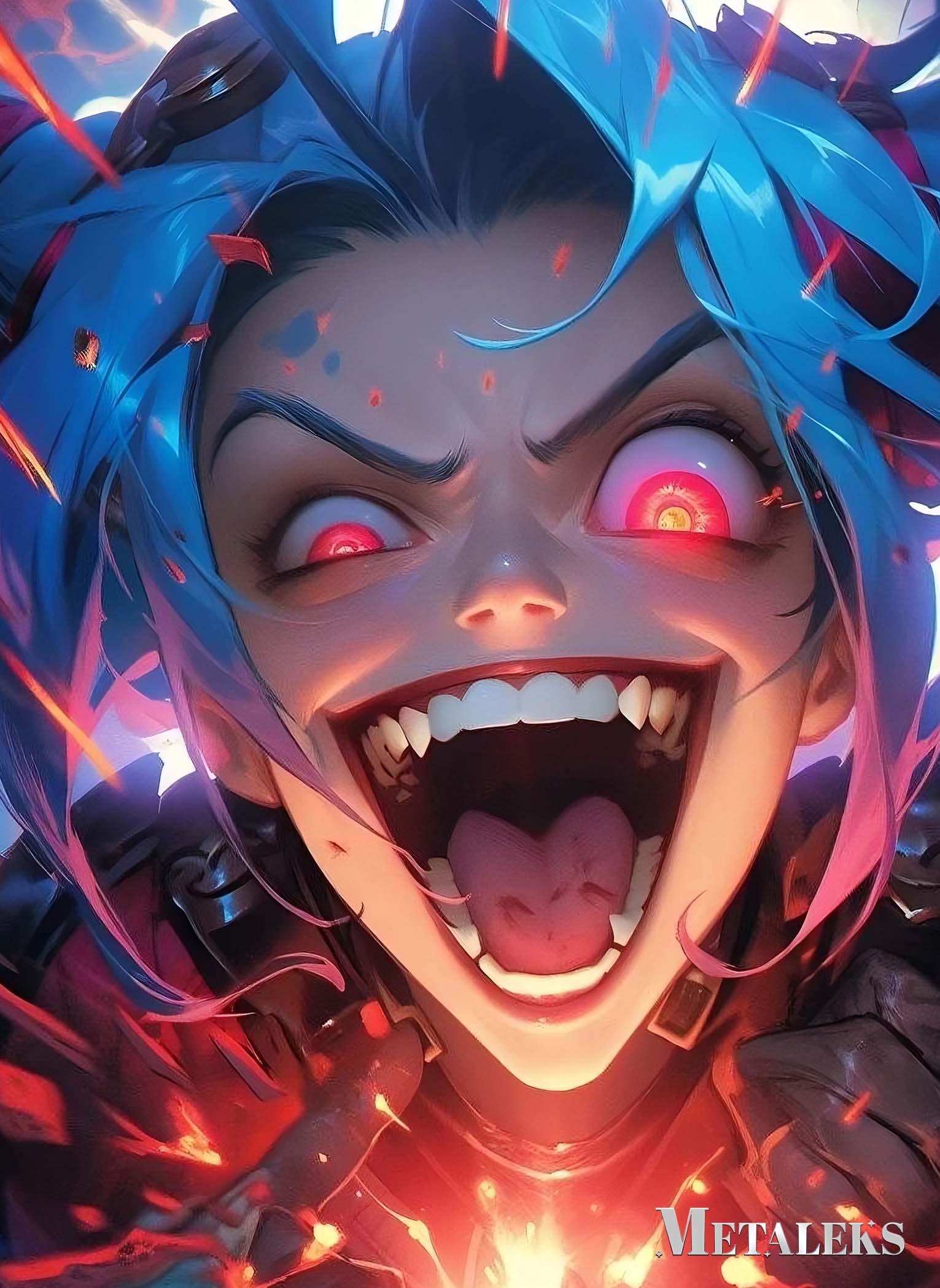 jinx arcane animation-designed by @ tuman_69