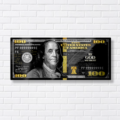 Golden USD “IN GOD WE TRUST“