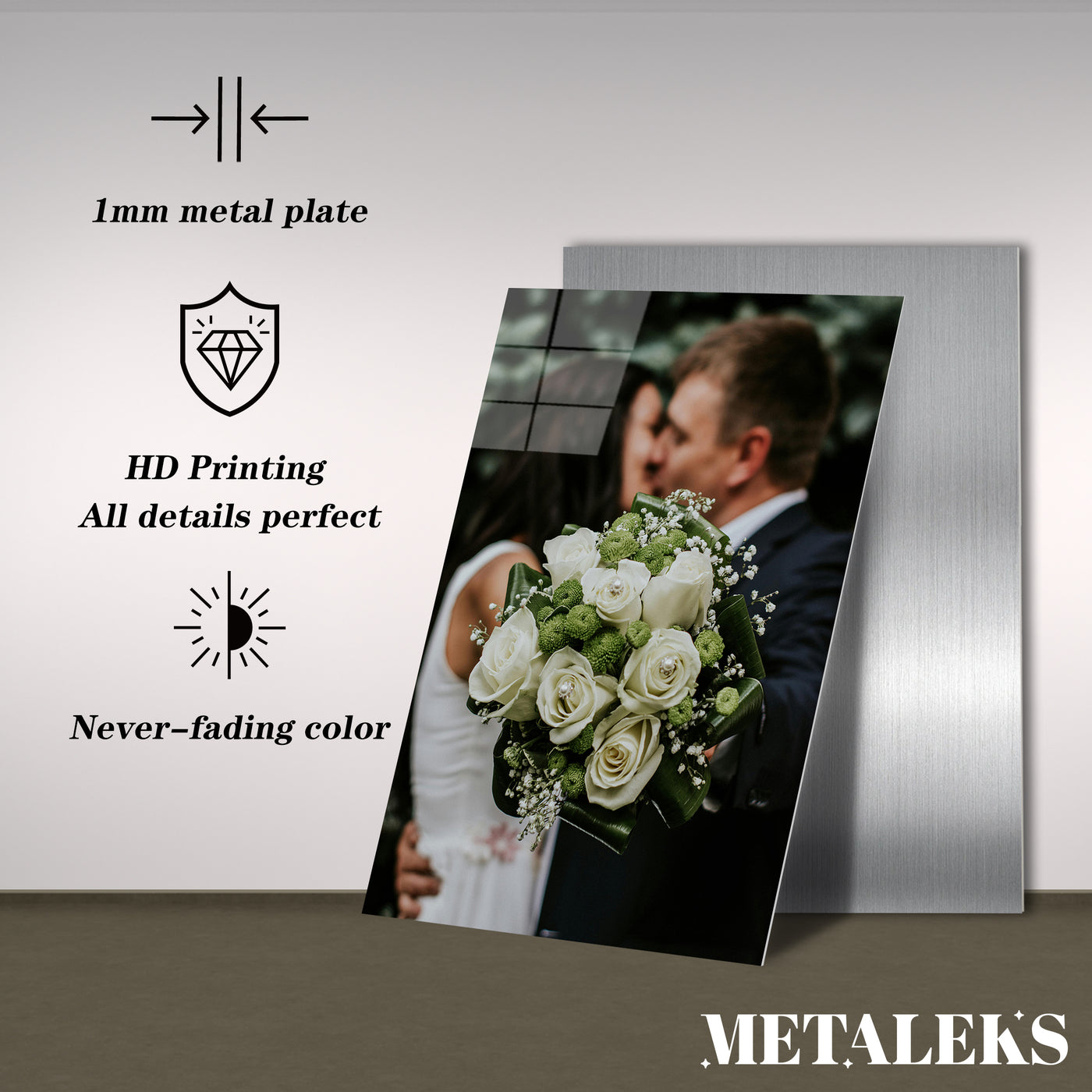 FOR WEDDING - HD METAL PRINT