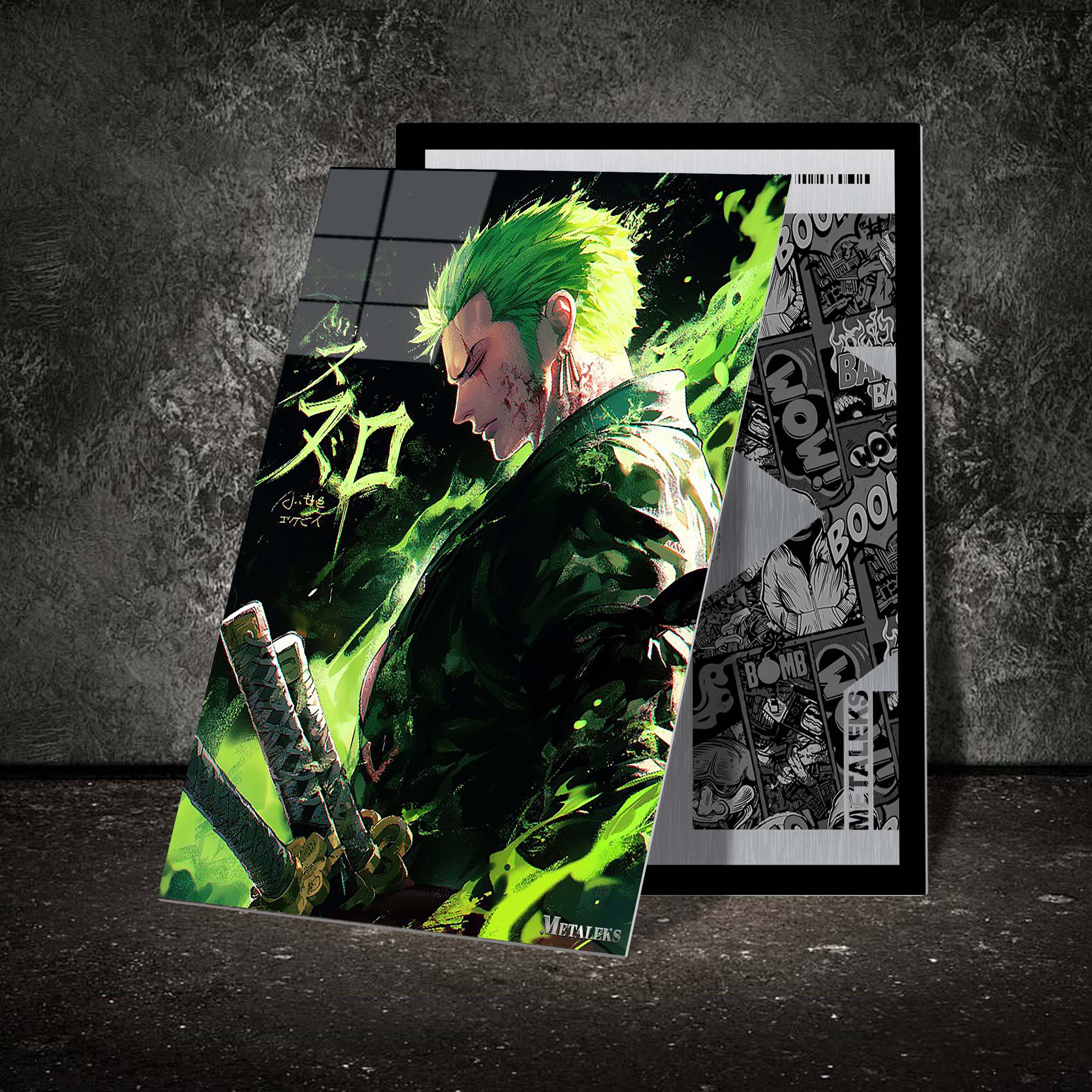 AE019 Roronoa Zoro Neon ~ One Piece