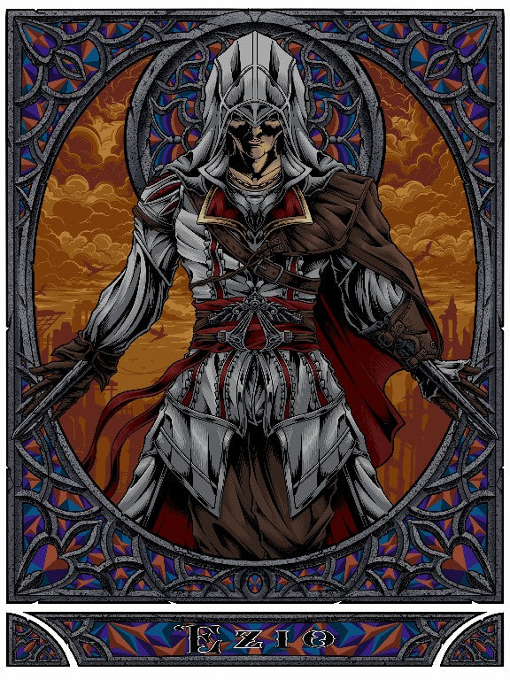 ASSASSINS CREED EZIO- ARTWORK BY Minami14R