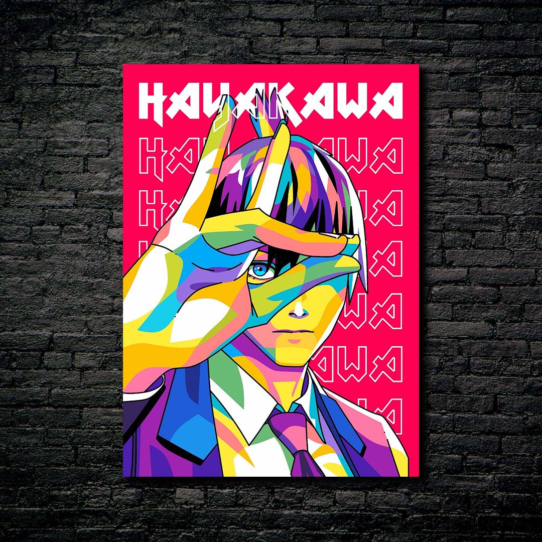 Aki Hayakawa in WPAP Style