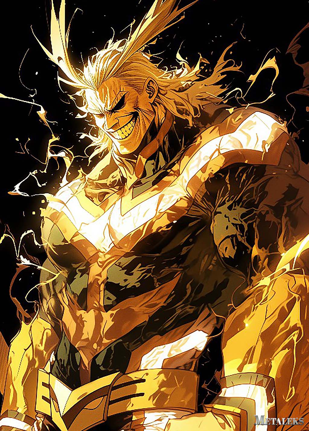 All Might Lightning Yellow | My Hero Academia