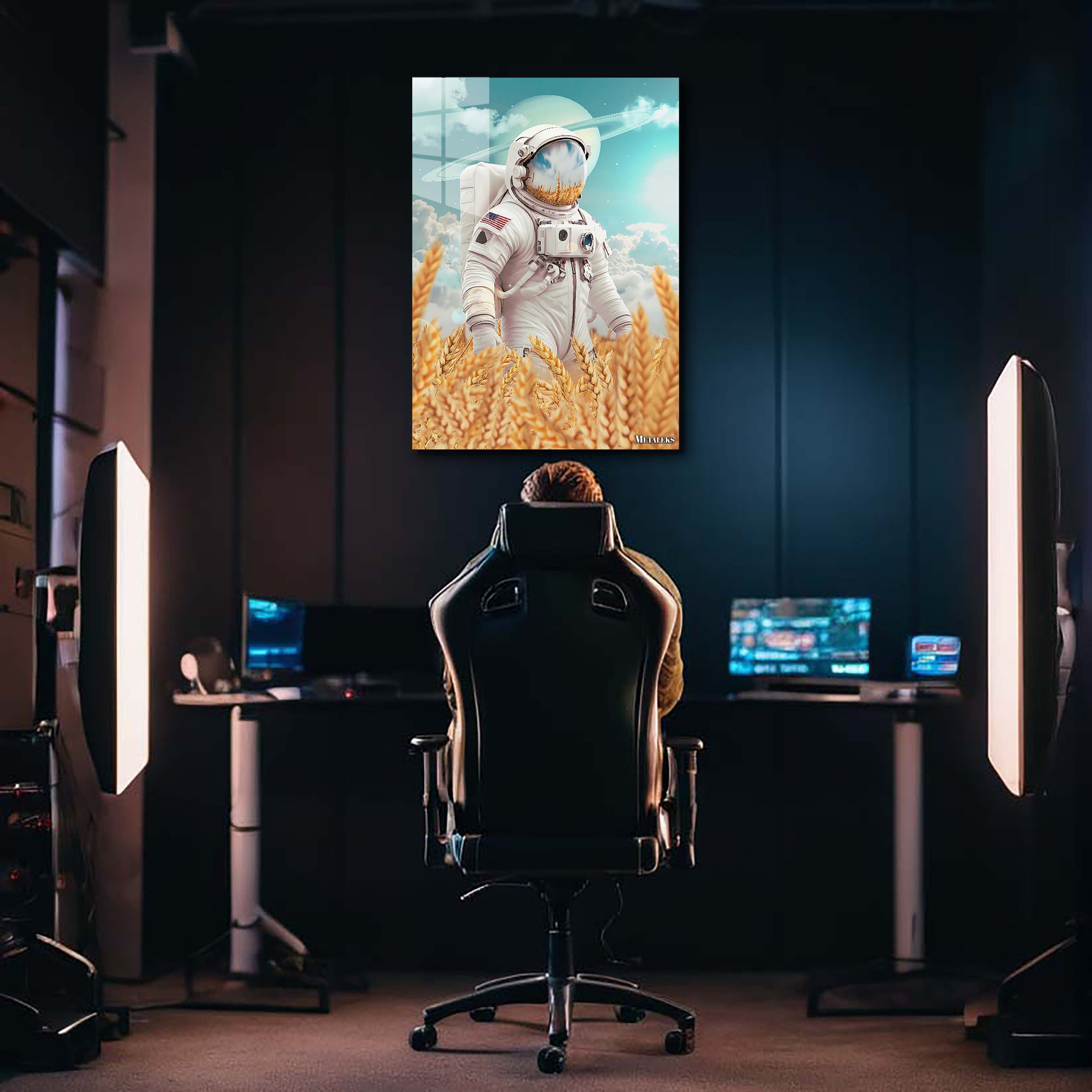 Astronaut in Field