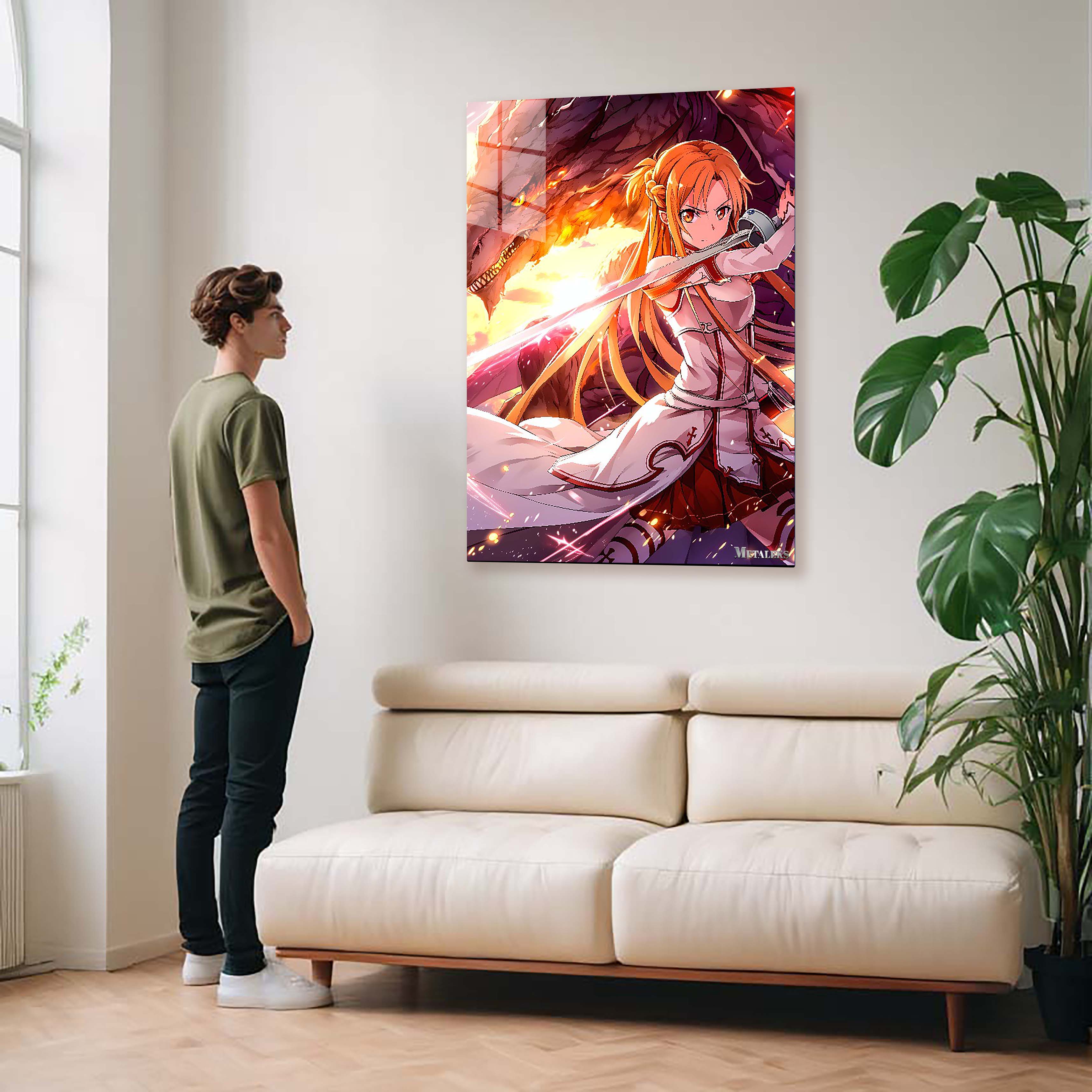 Asuna with the Dragon