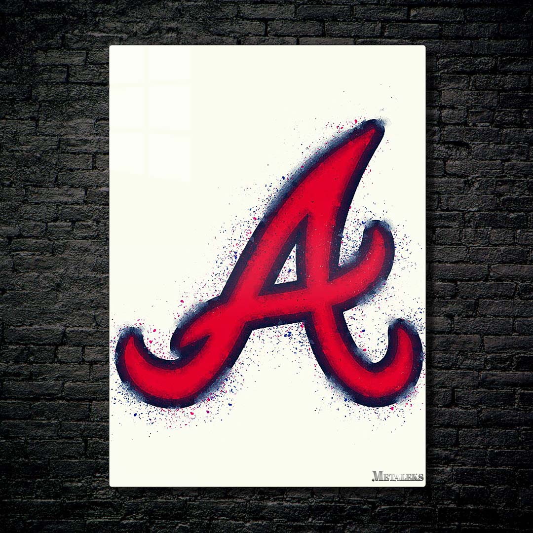 Atlanta Braves Watercolor