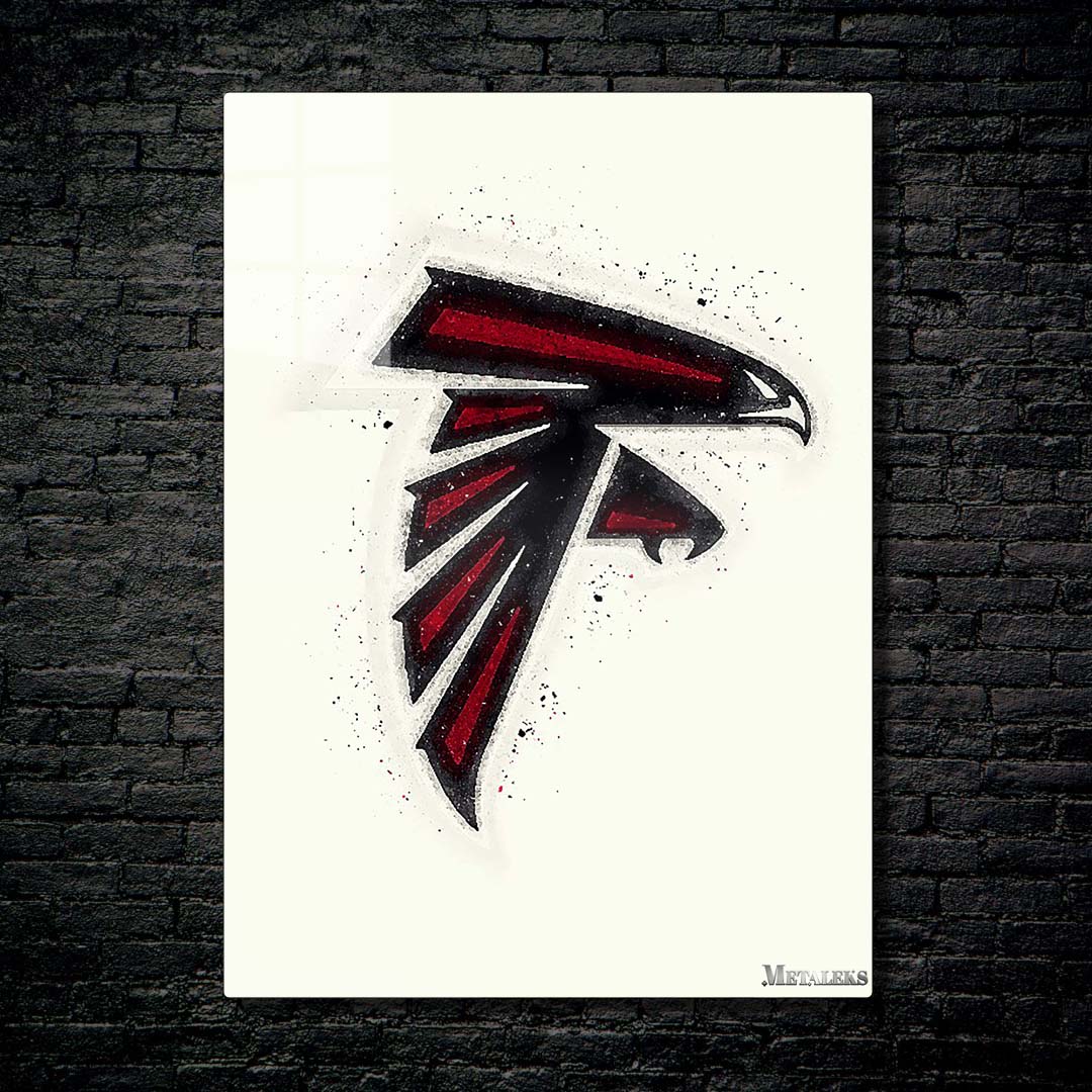 Atlanta Falcons Watercolor