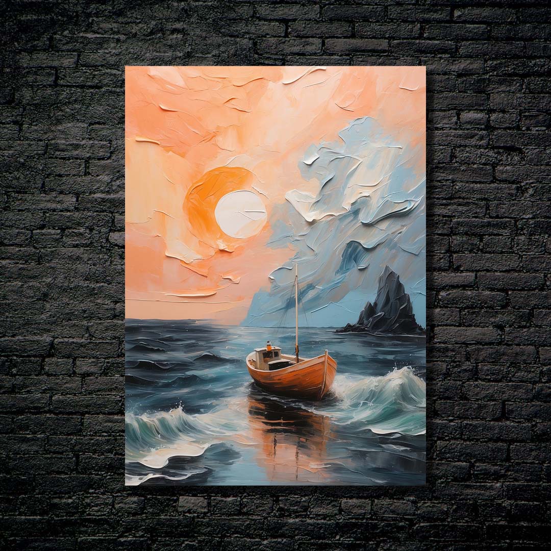 Beautiful Sunset Painting