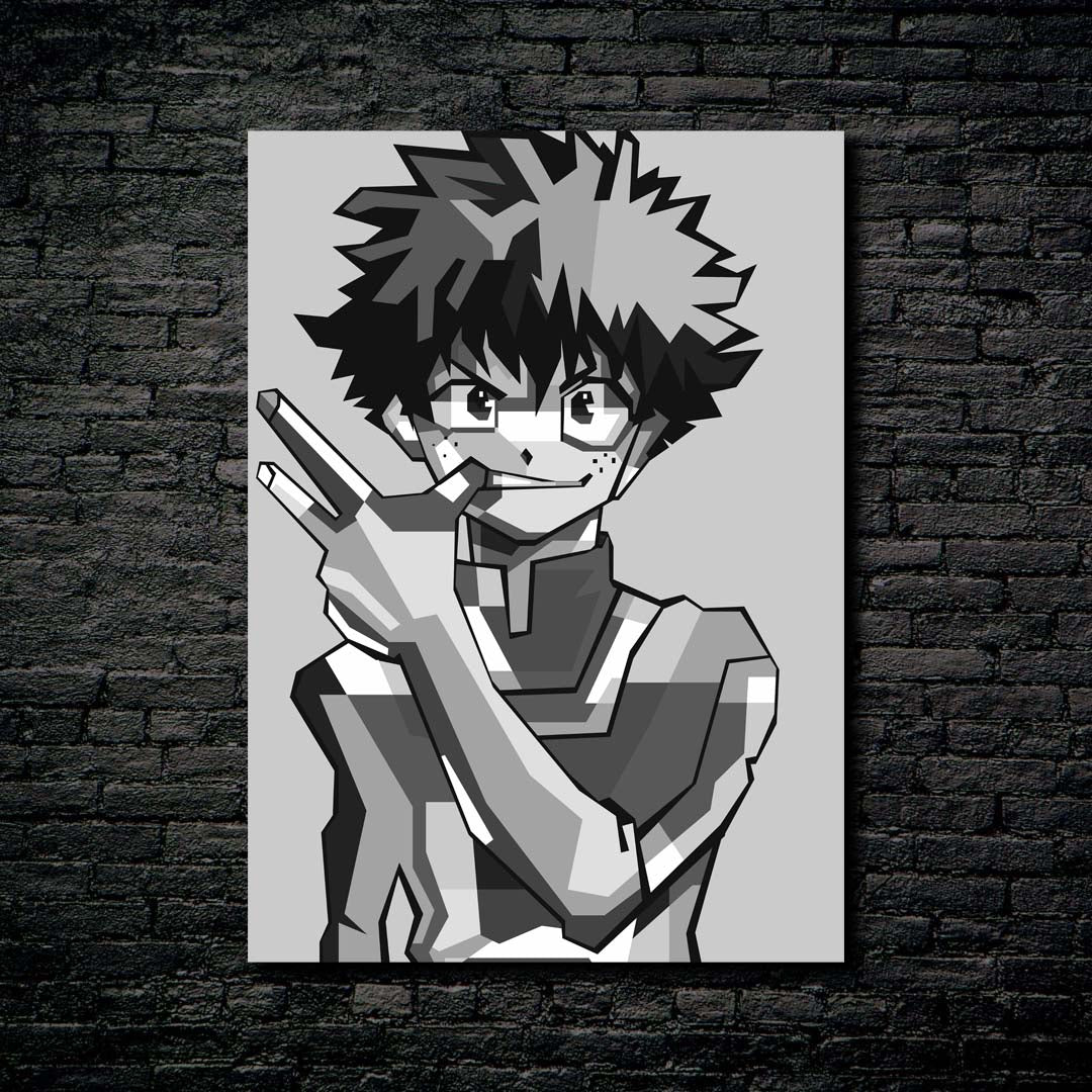 Black White Midoriya Izuko