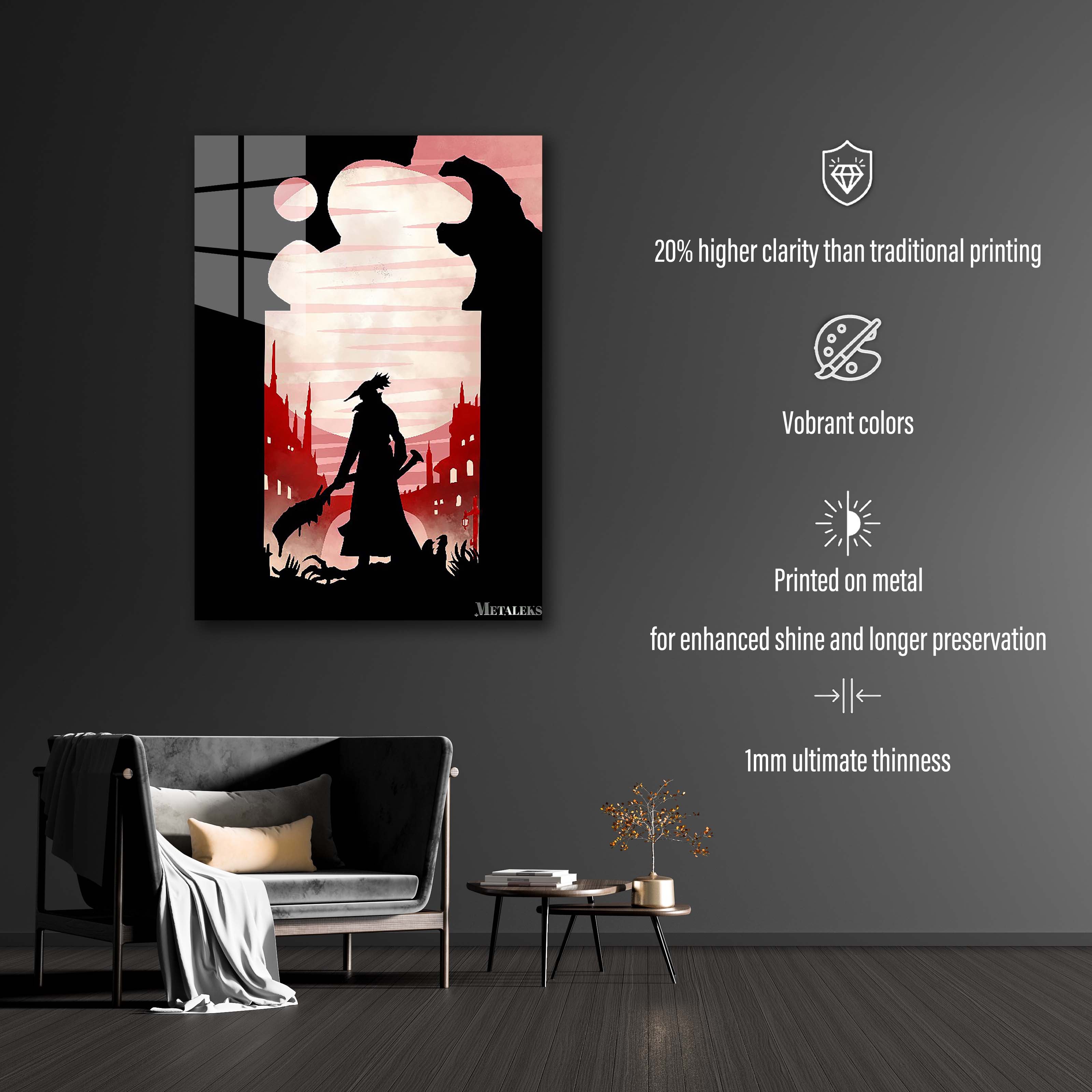 Bloodborne Silhouette art