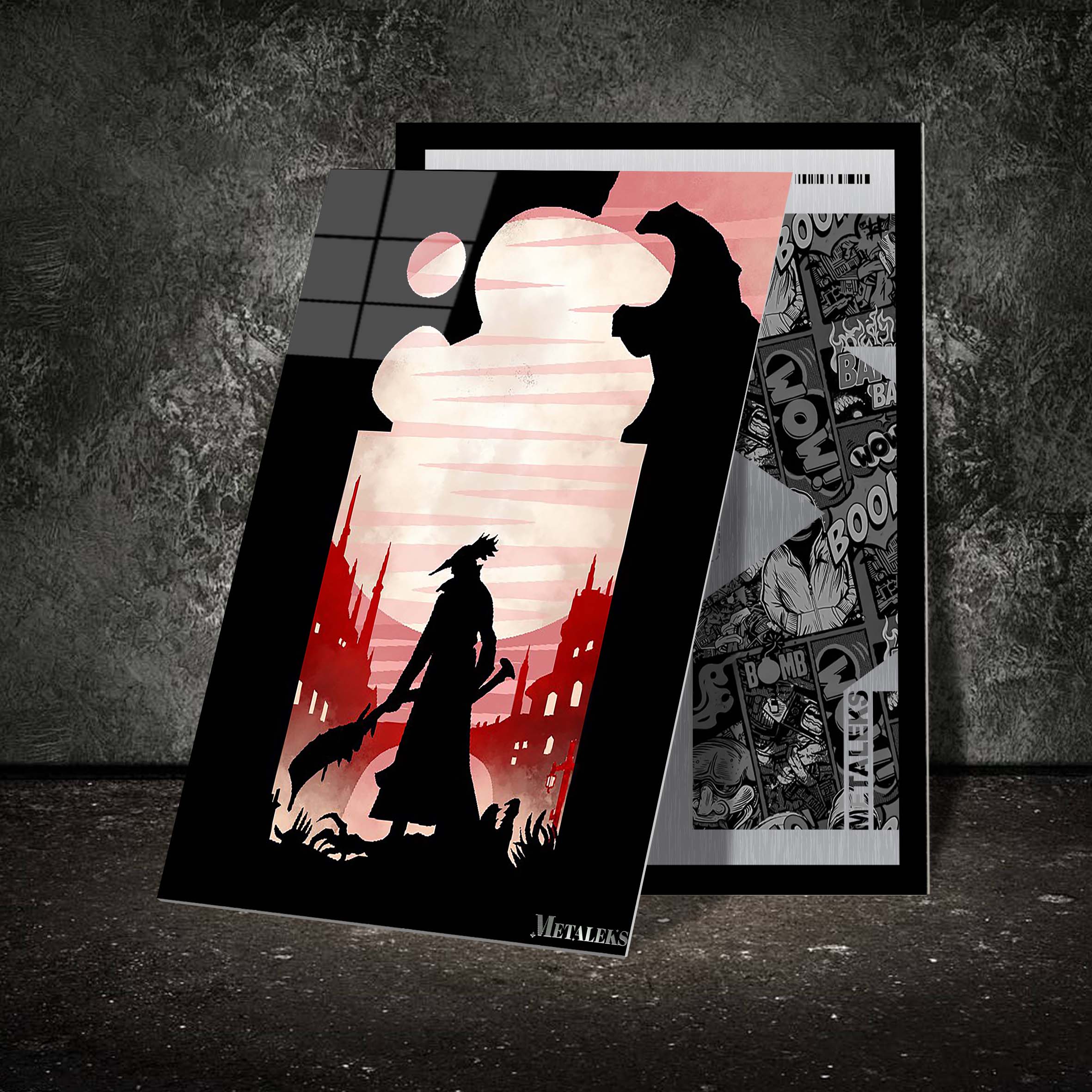 Bloodborne Silhouette art