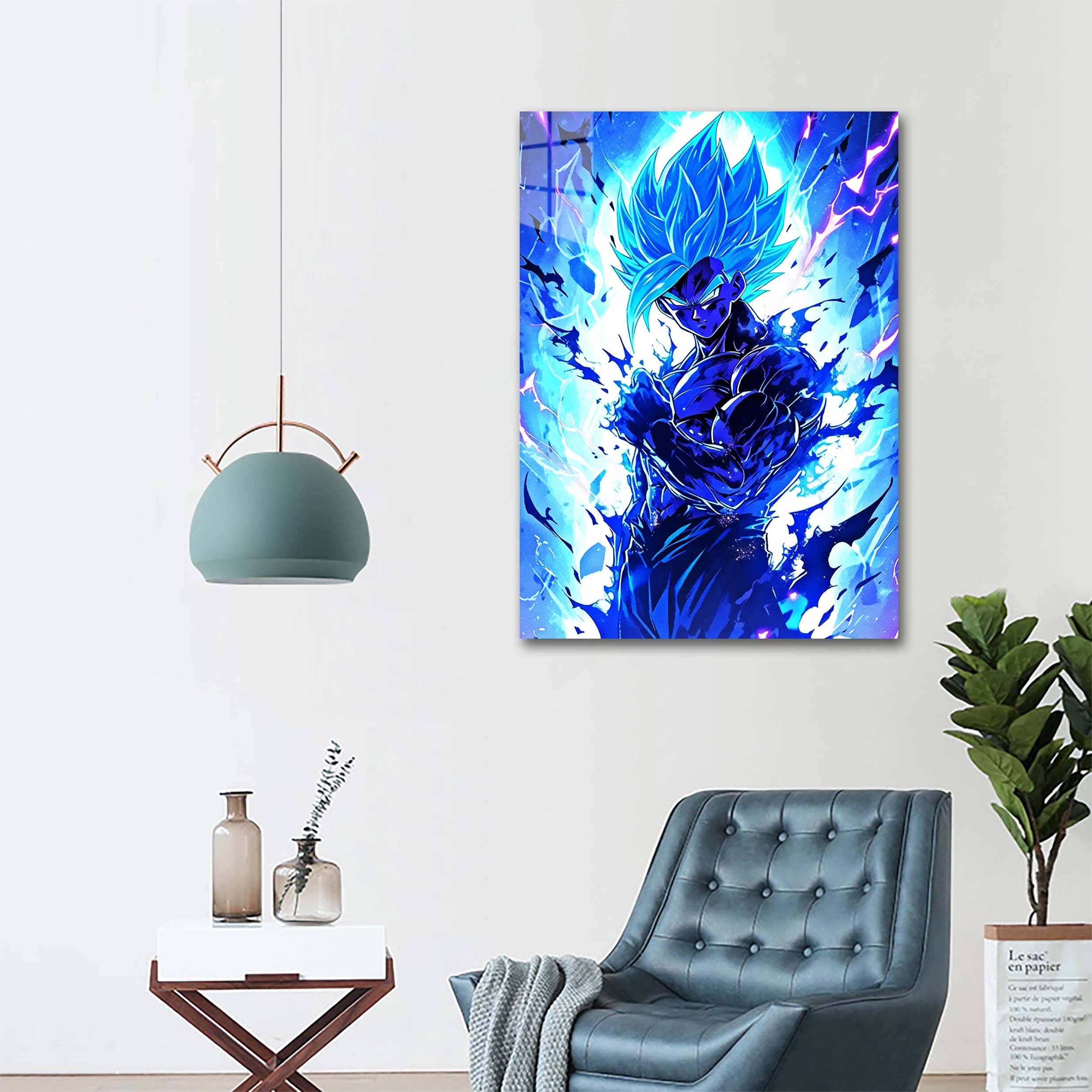 Blue Aura Goku