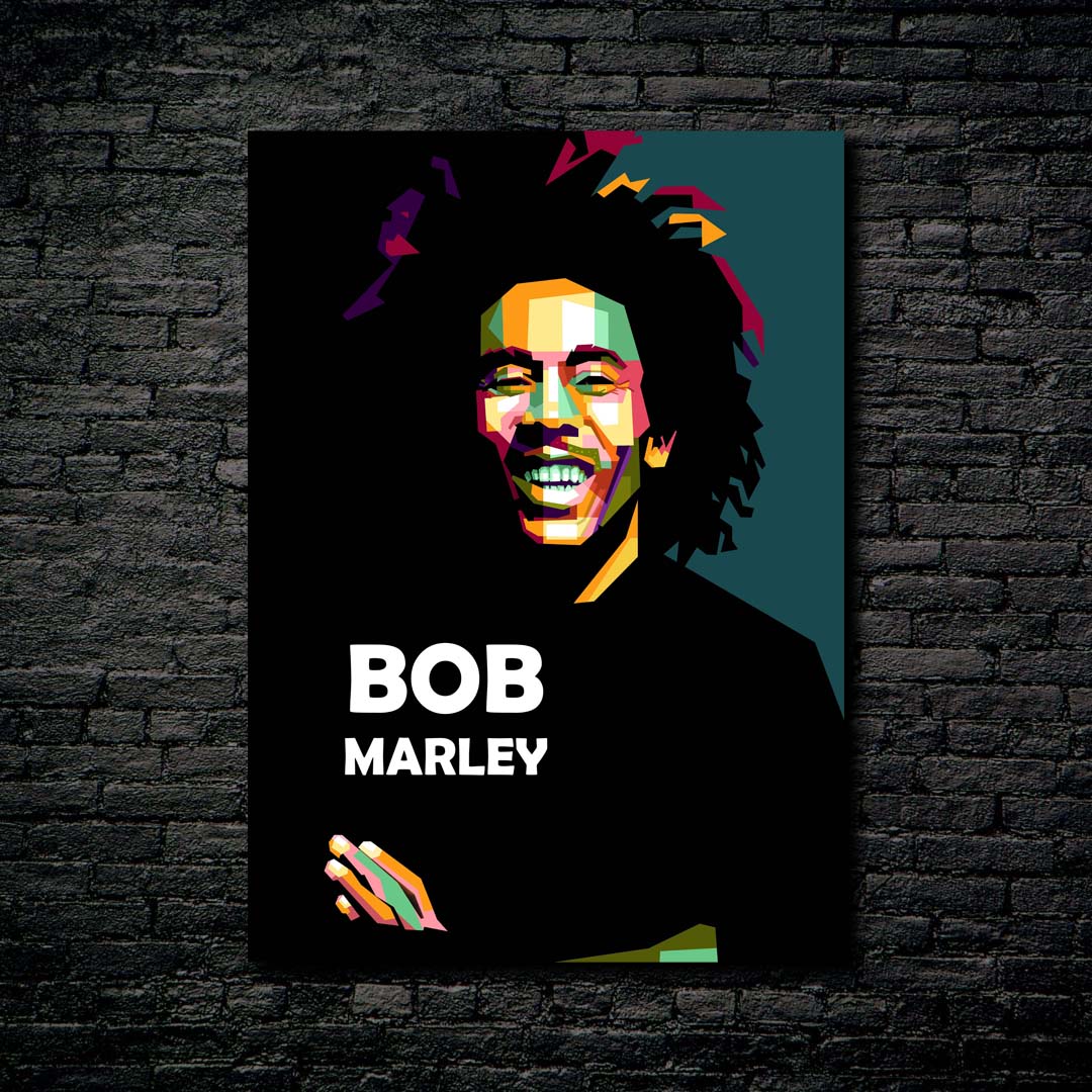 Bobo Marley wpap pop art