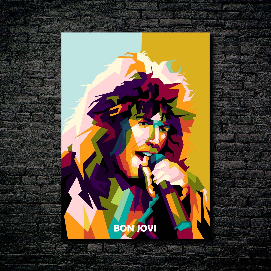 Bon Jovi amazing pop art