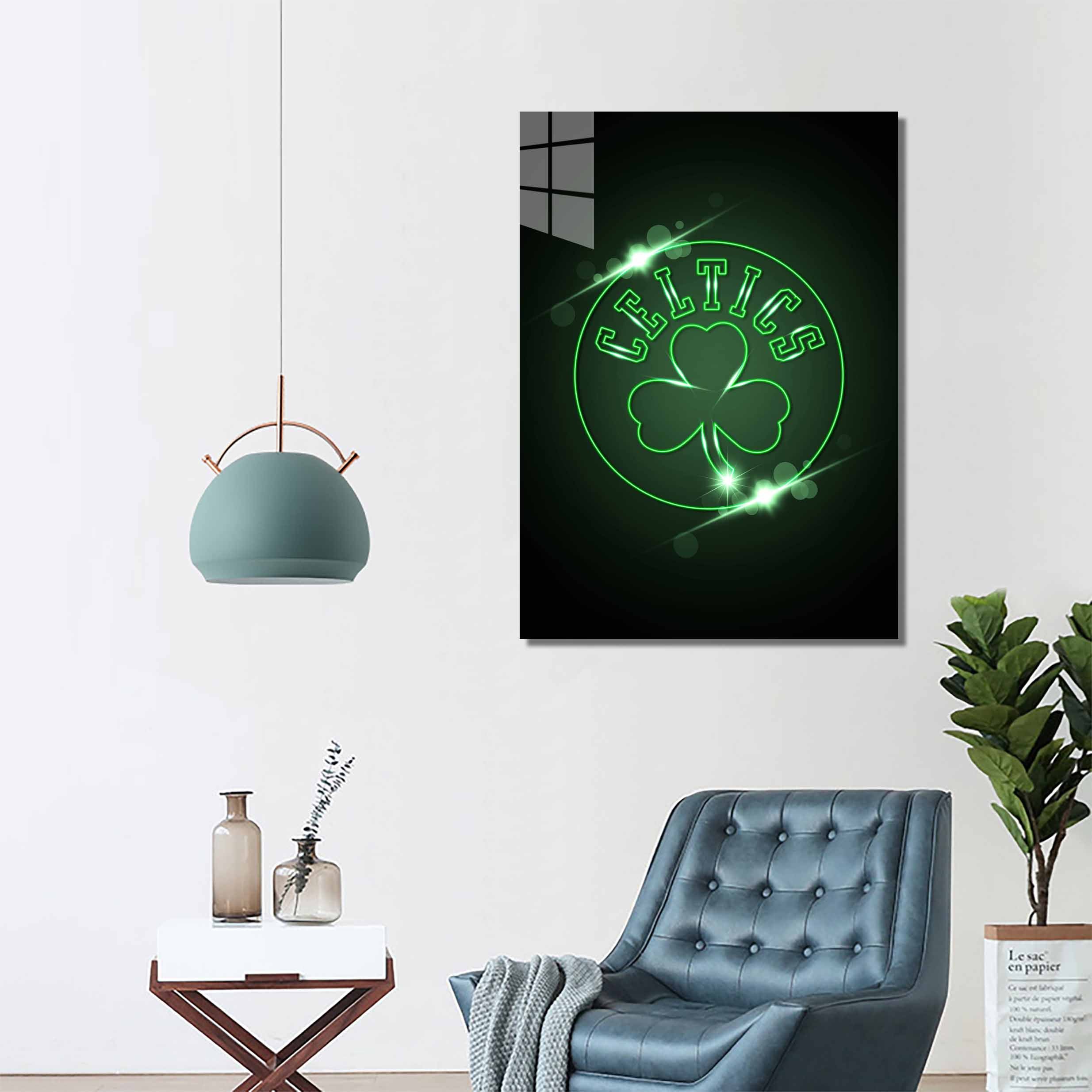 Boston Celtics Neon