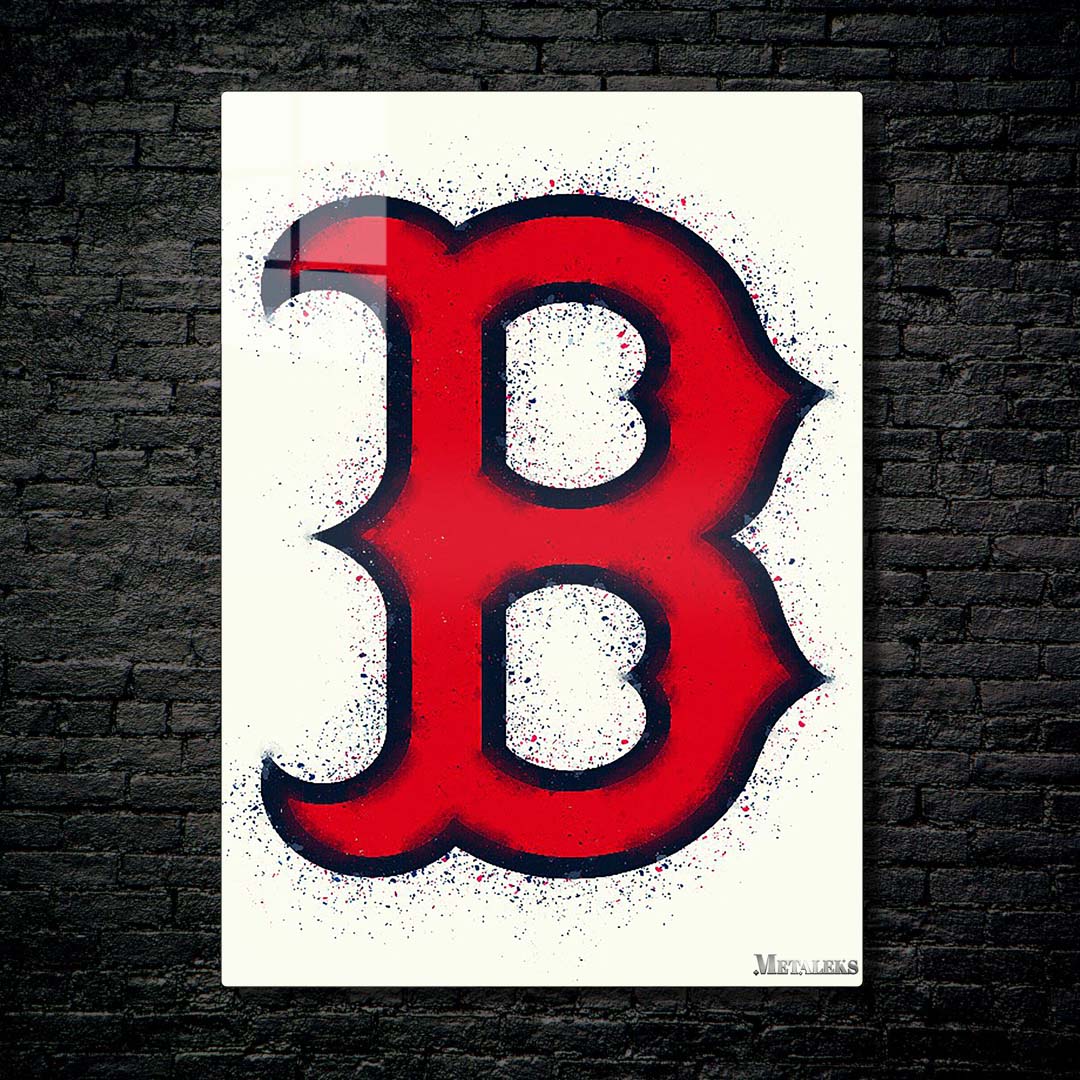 Boston Red Sox Watercolor