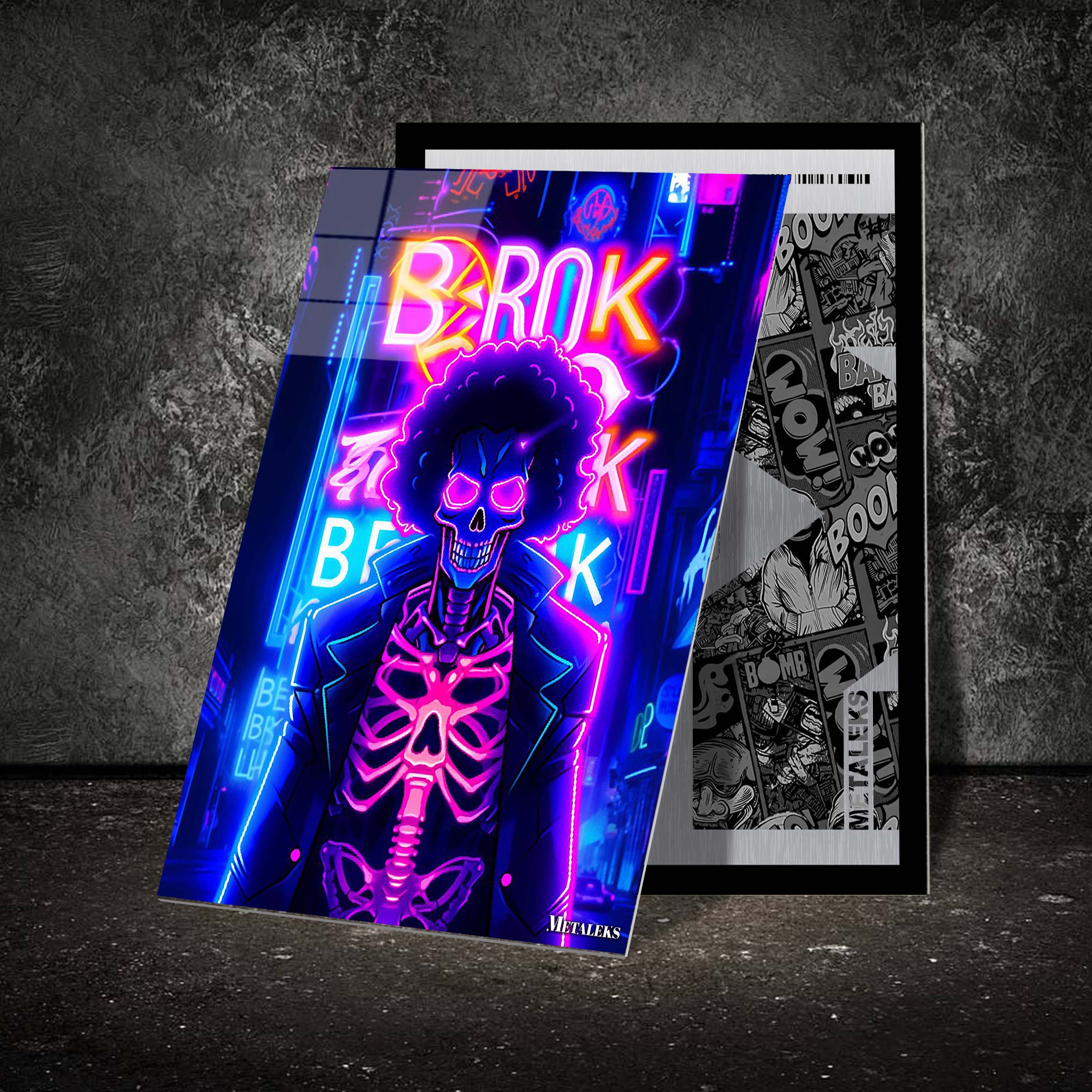 Brook (One Piece) Neon