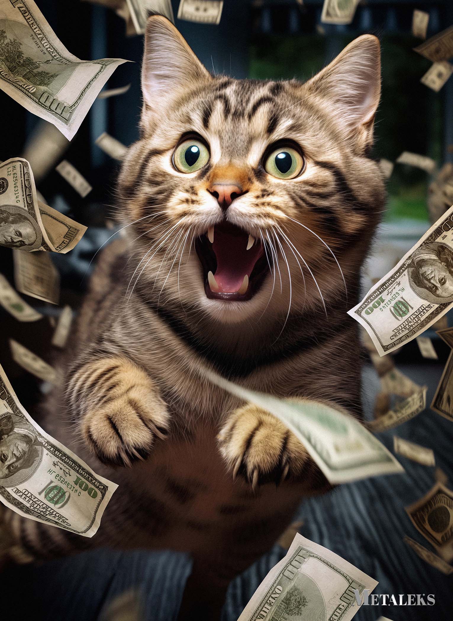 Cat and Money