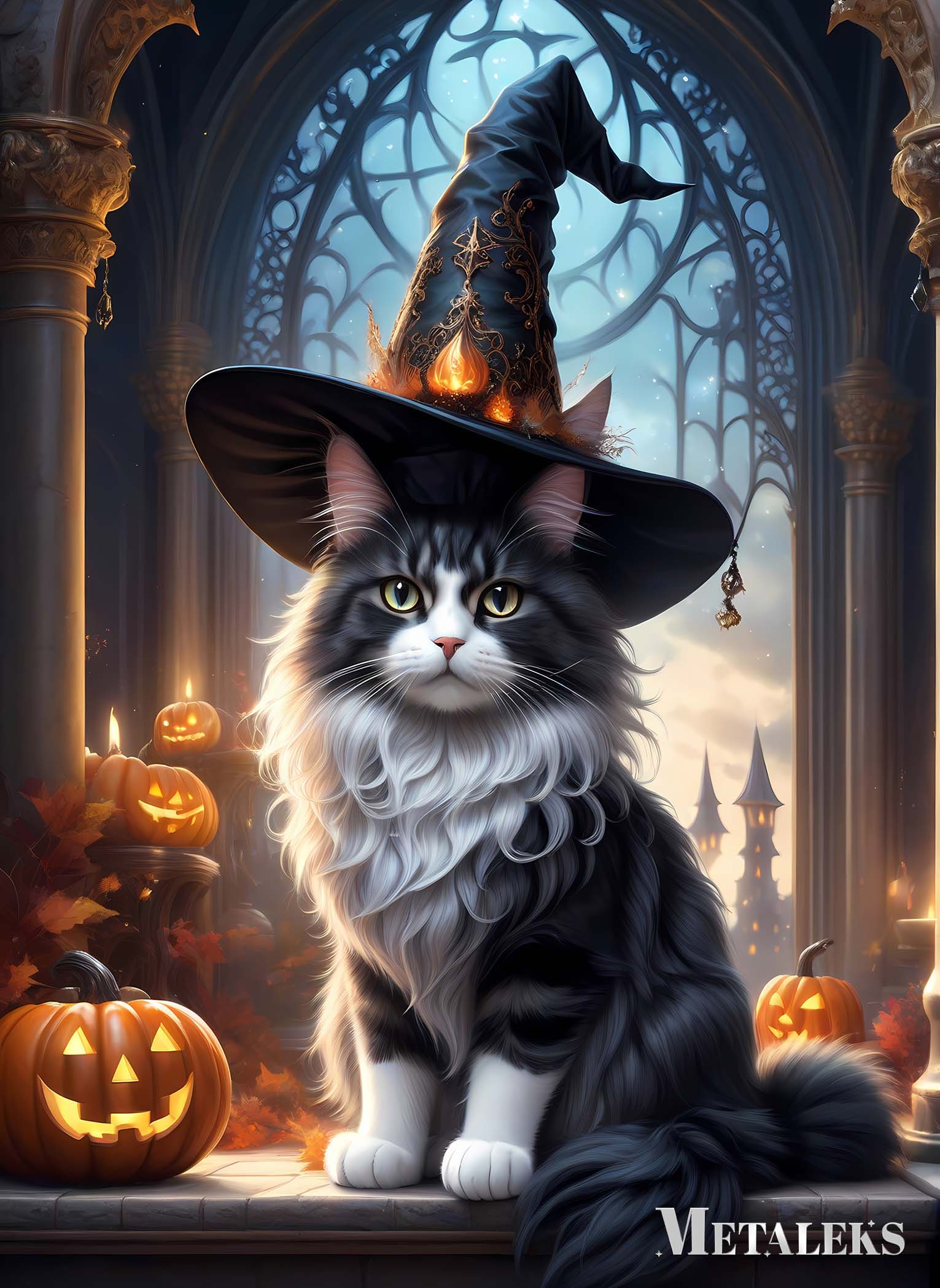 Cat halloween