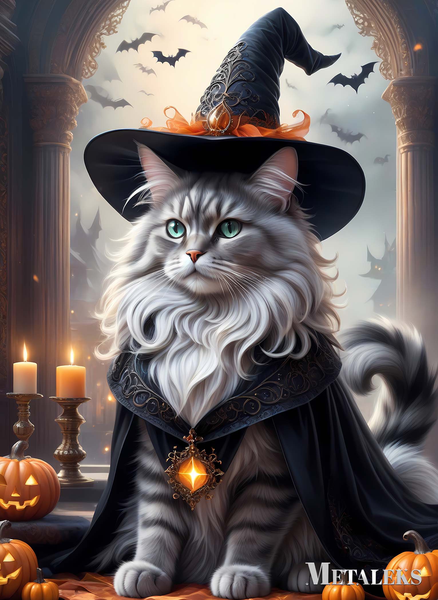 Cat halloween v1