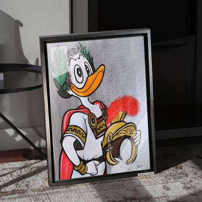 Cesare Pato Donald - OBRA DE ARTE POR katysart.artist