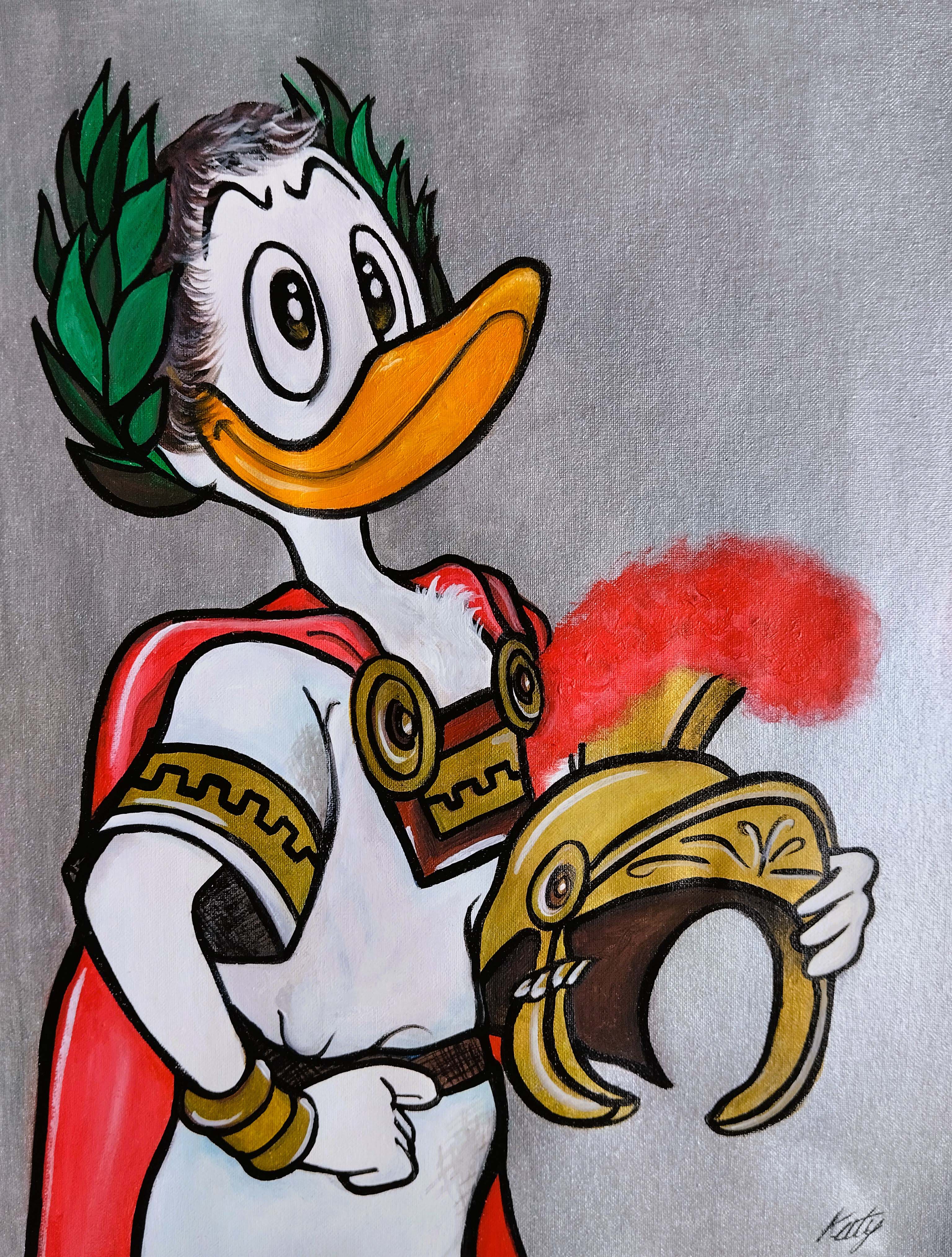 Cesare Donald Duck- ARTWORK BY katysart.artist