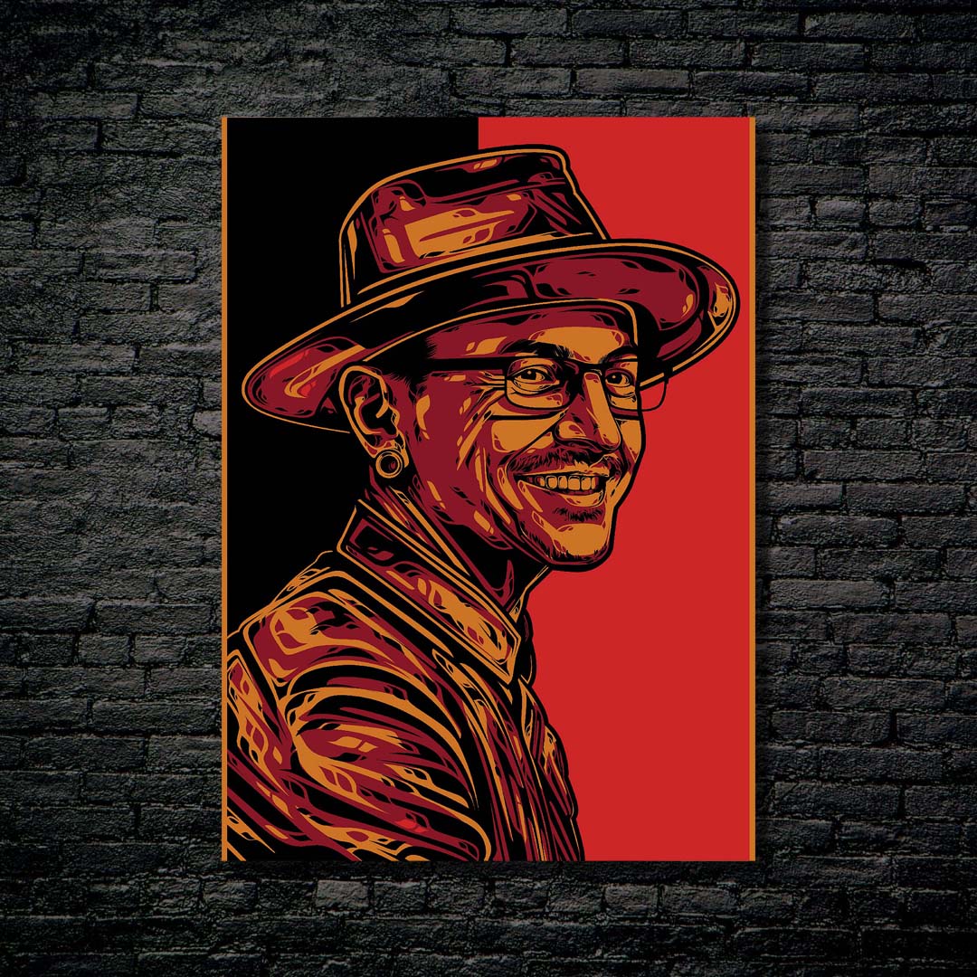 Chester Bennington Pop Art