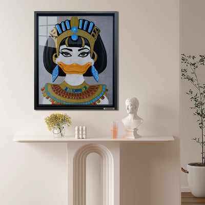 لوحة فنية بعنوان Cleopatra Daisy Duck - بواسطة katysart.artist