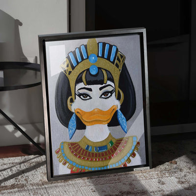 لوحة فنية بعنوان Cleopatra Daisy Duck - بواسطة katysart.artist