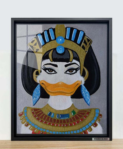 Cleopatra Daisy Duck- KUNSTWERK VON katysart.artist