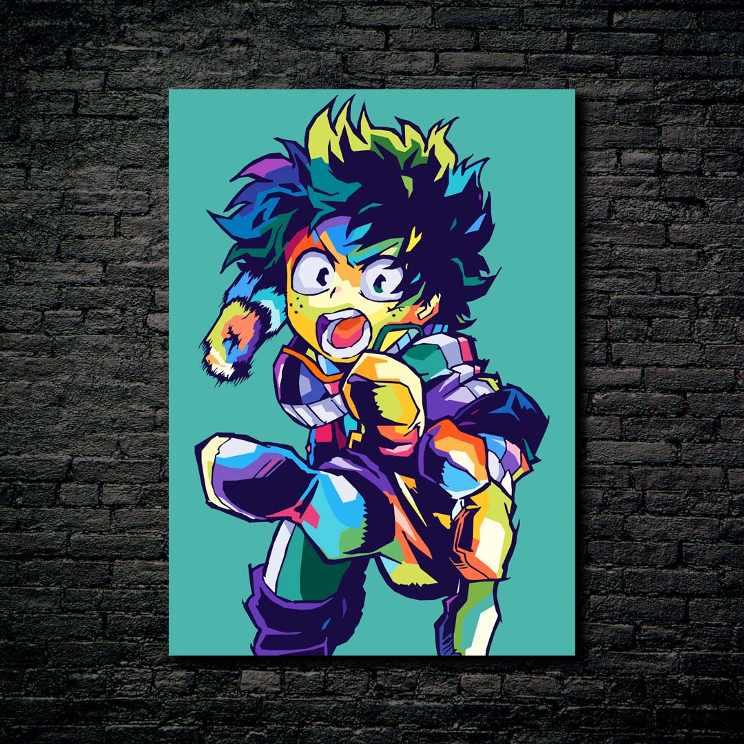 Deku Wpap Pop Art