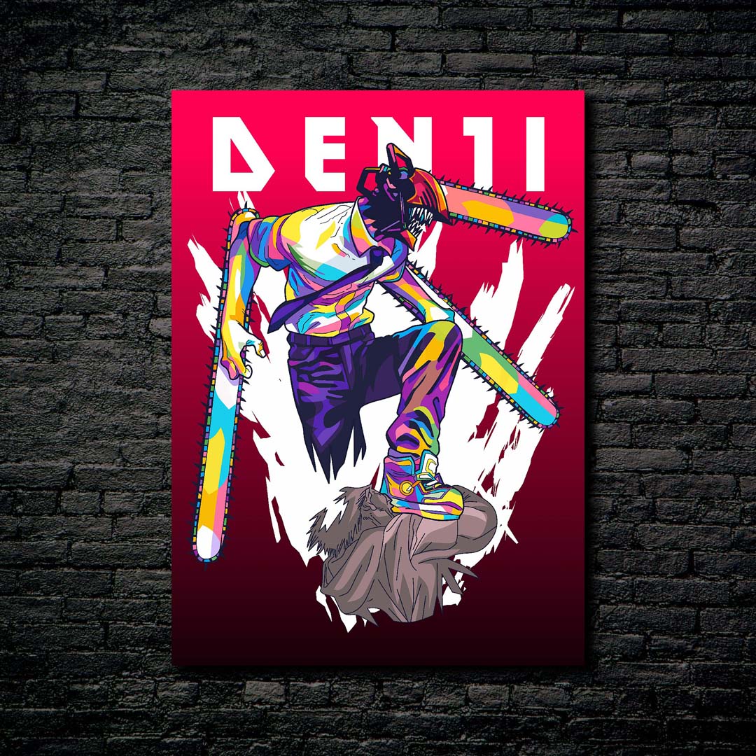 Denji Chainsaw Man in WPAP