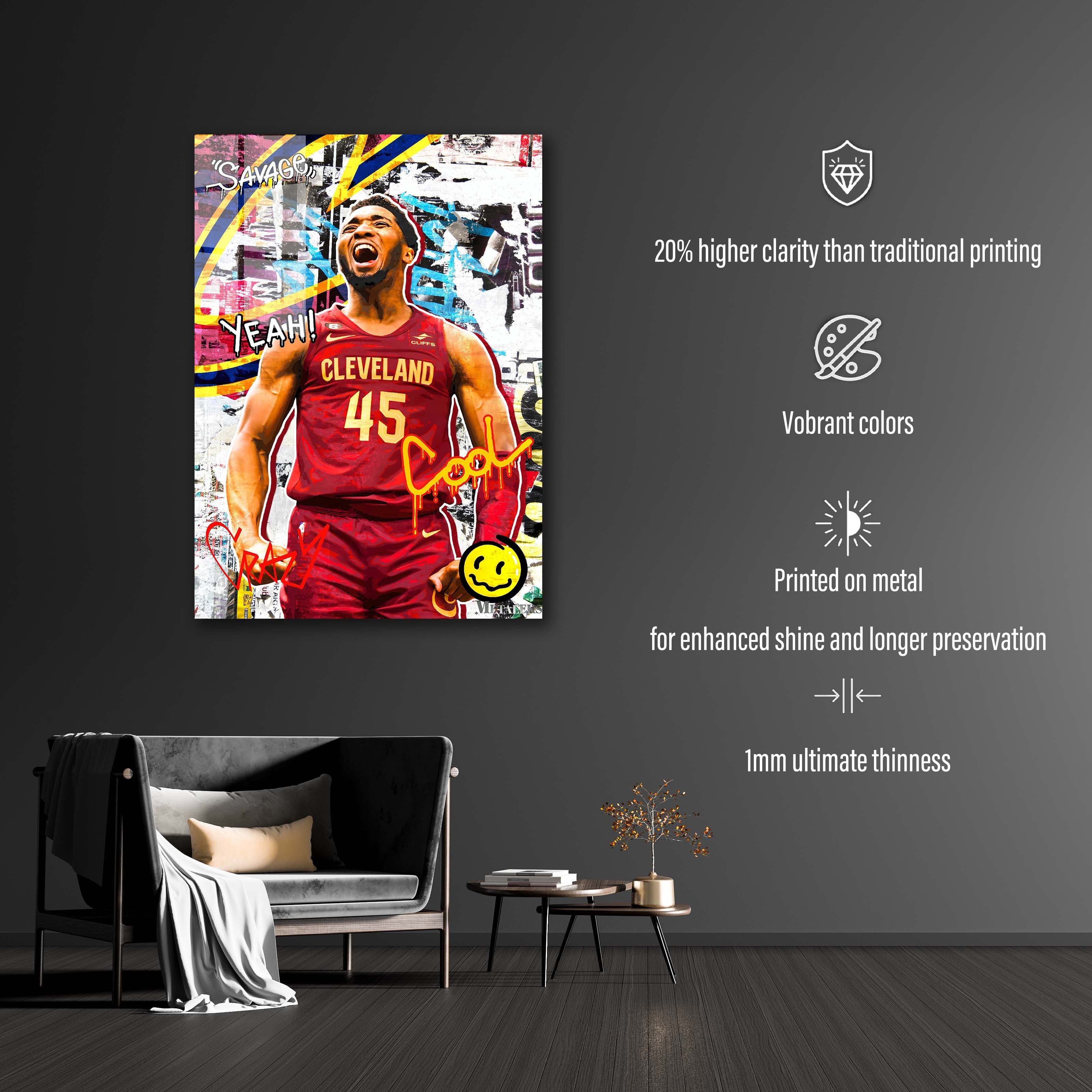 Donovan Mitchell Cleveland Cavaliers ,