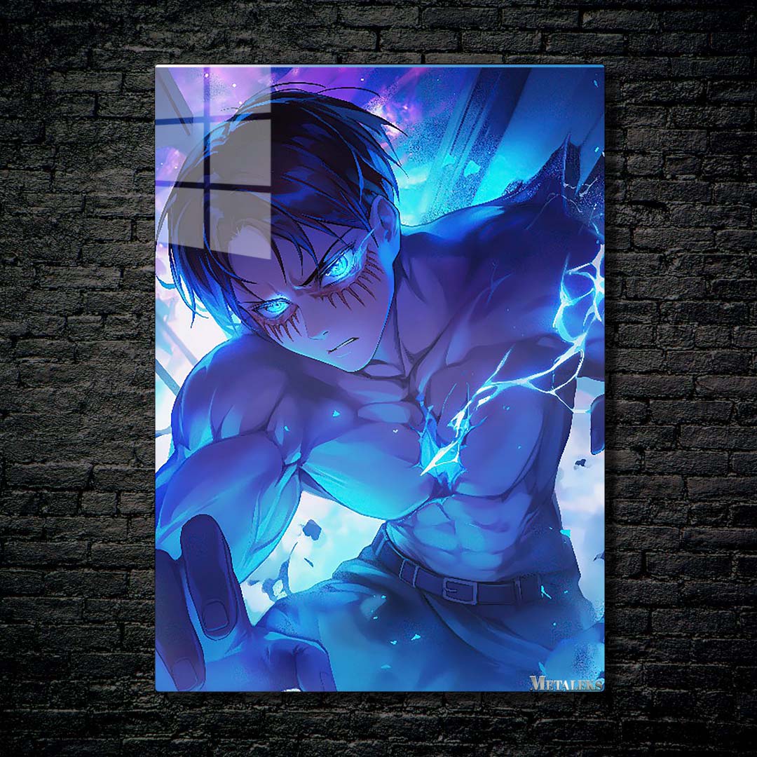 Eren Yeager Blue Galaxy