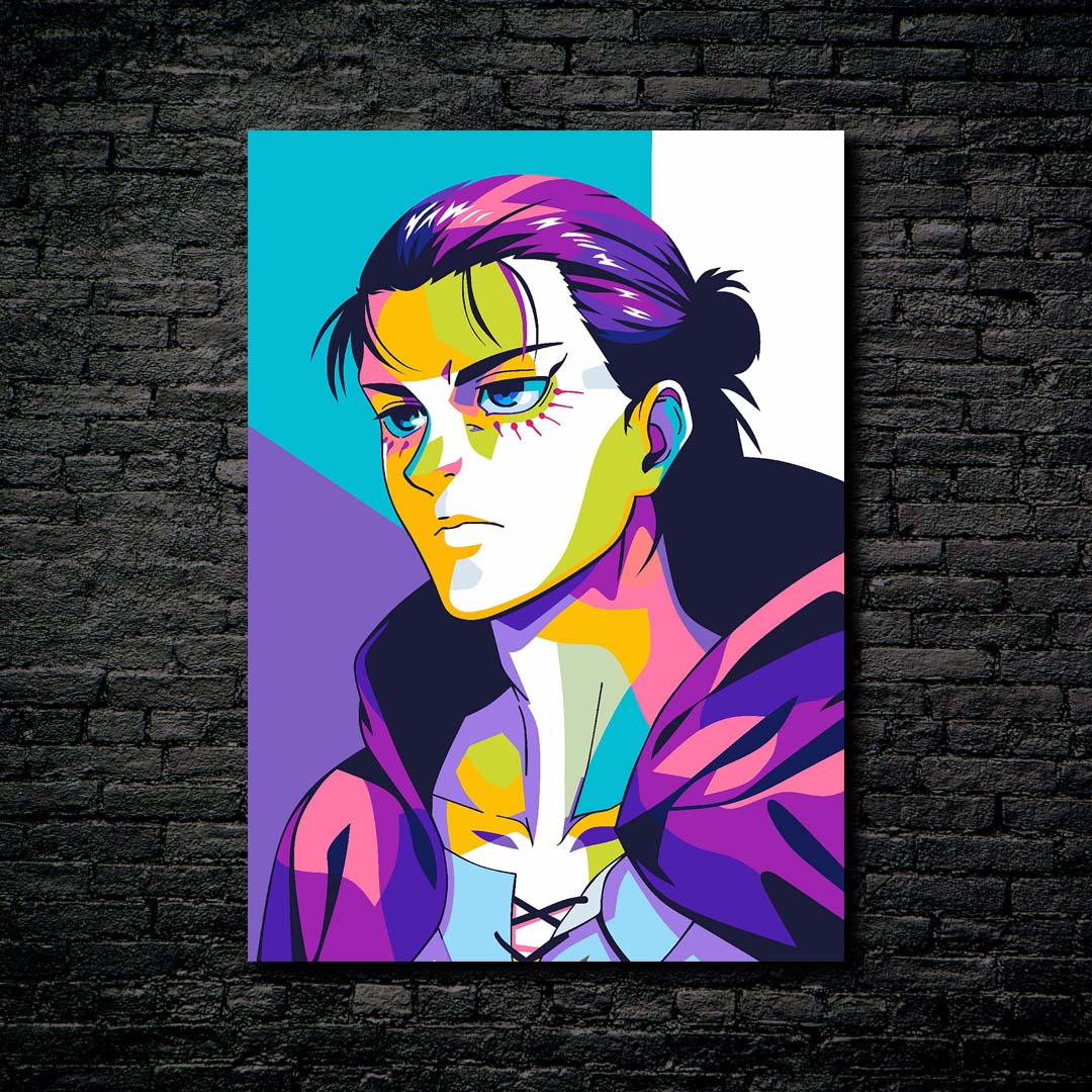 Eren Yeager in WPAP Style