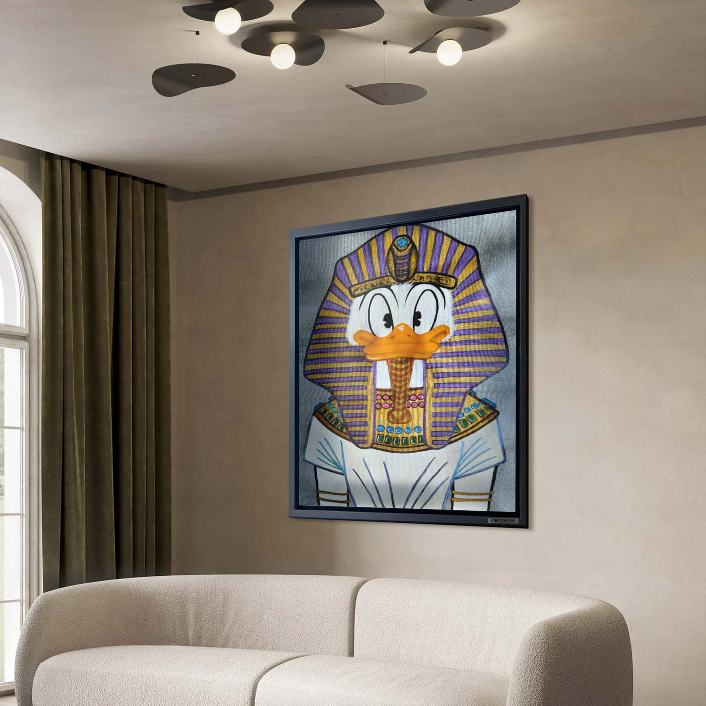 Giustiniano Donald Duck- KUNSTWERK VON katysart.artis