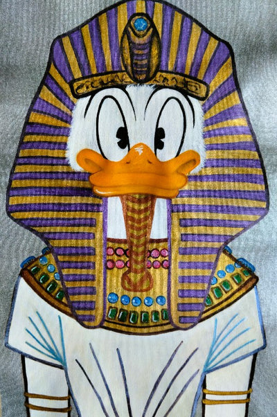 Giustiniano Donald Duck- ŒUVRE D'ART PAR katysart.artis