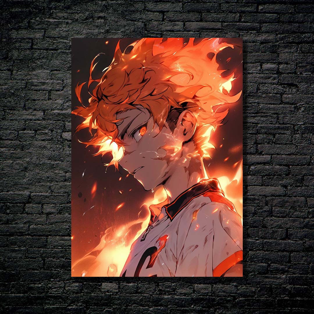 Flaming Hinata Shoyo