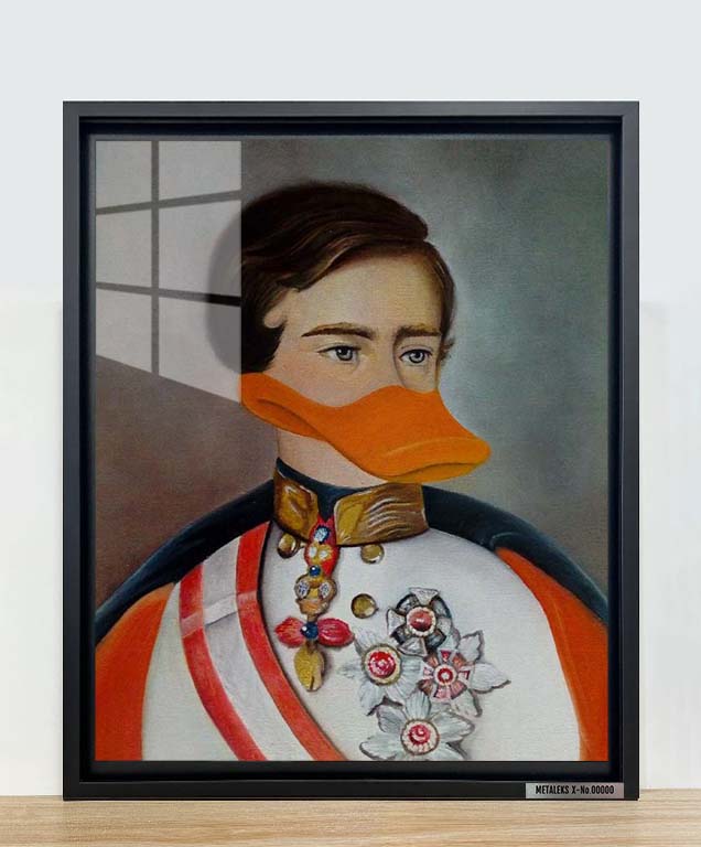 Franz Donald Duck- OBRA DE ARTE POR katysart.artist