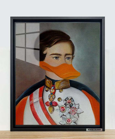 Franz Donald Duck- KUNSTWERK VON katysart.artist