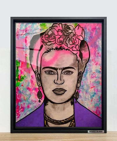 Frida Love Love- ŒUVRE D'ART PAR katysart.artist