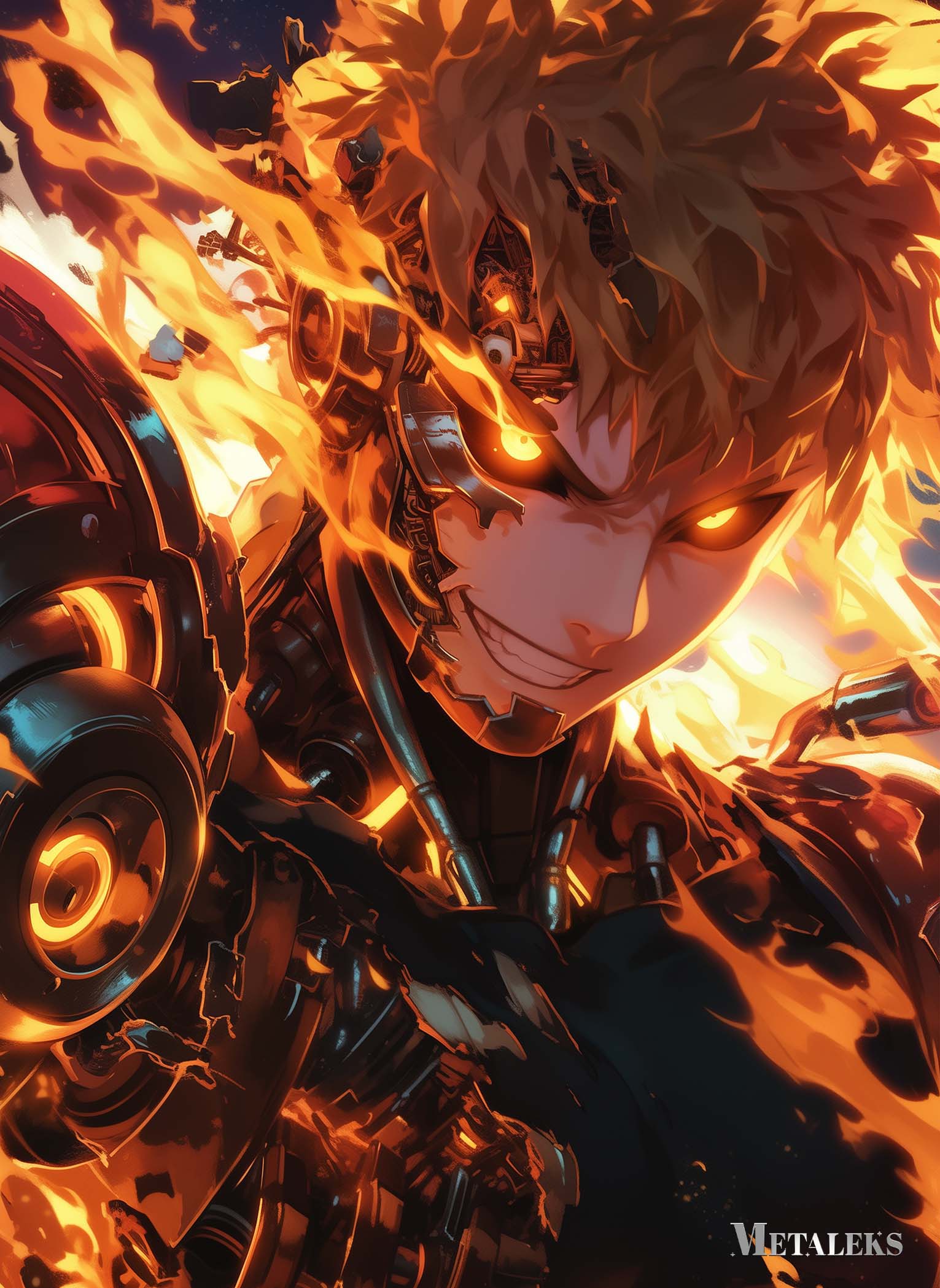 Genos _ One Punch Man