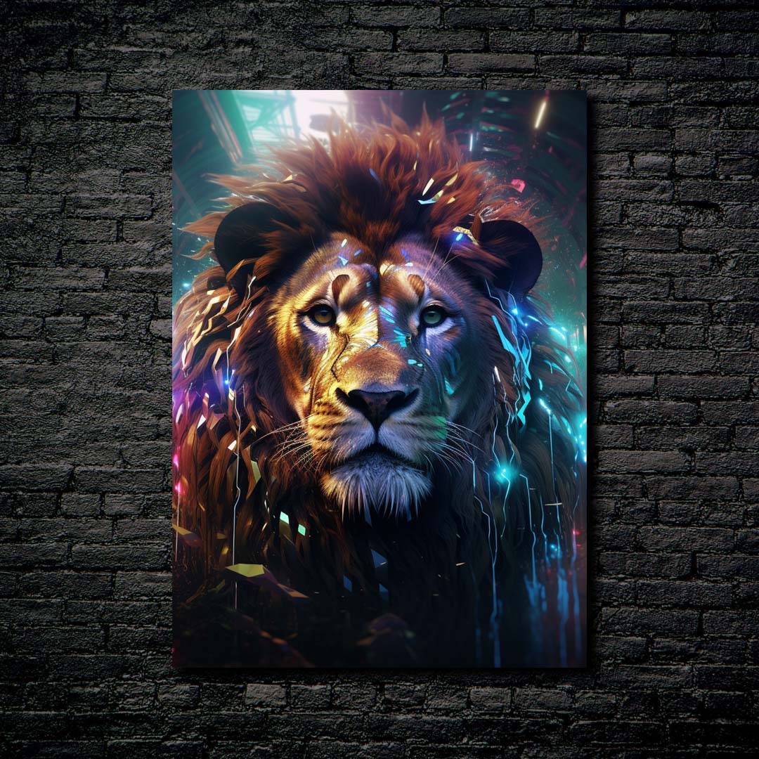 Glitch Lion