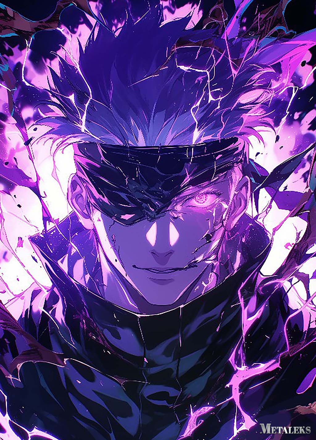 Gojo Satoru Purple ZeetArt