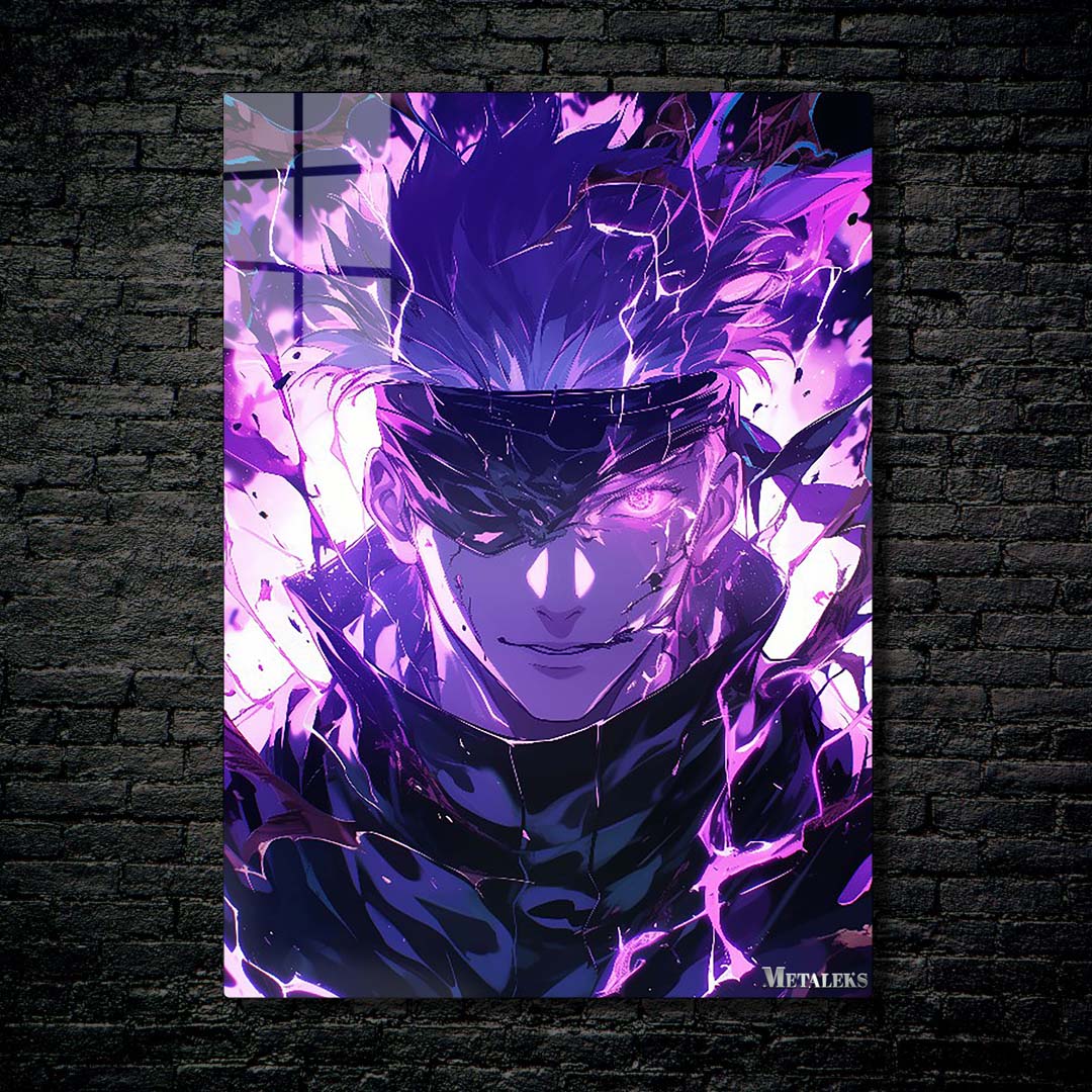 Gojo Satoru Purple ZeetArt