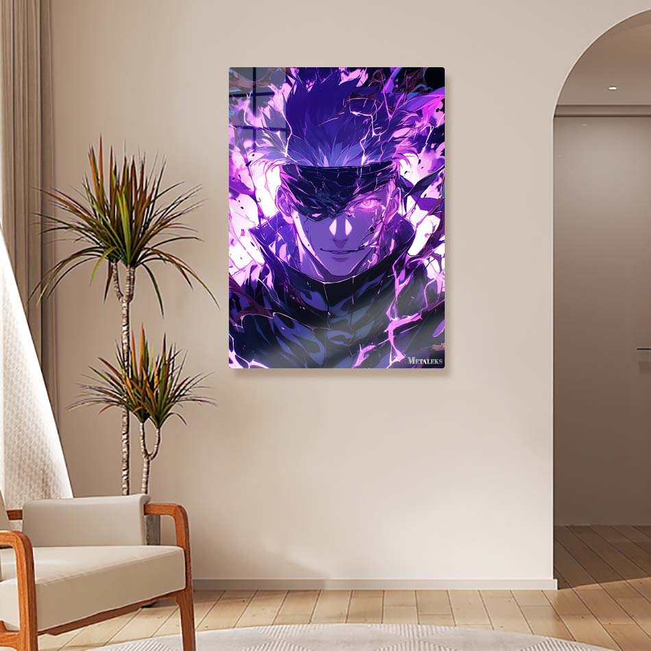 Gojo Satoru Purple ZeetArt