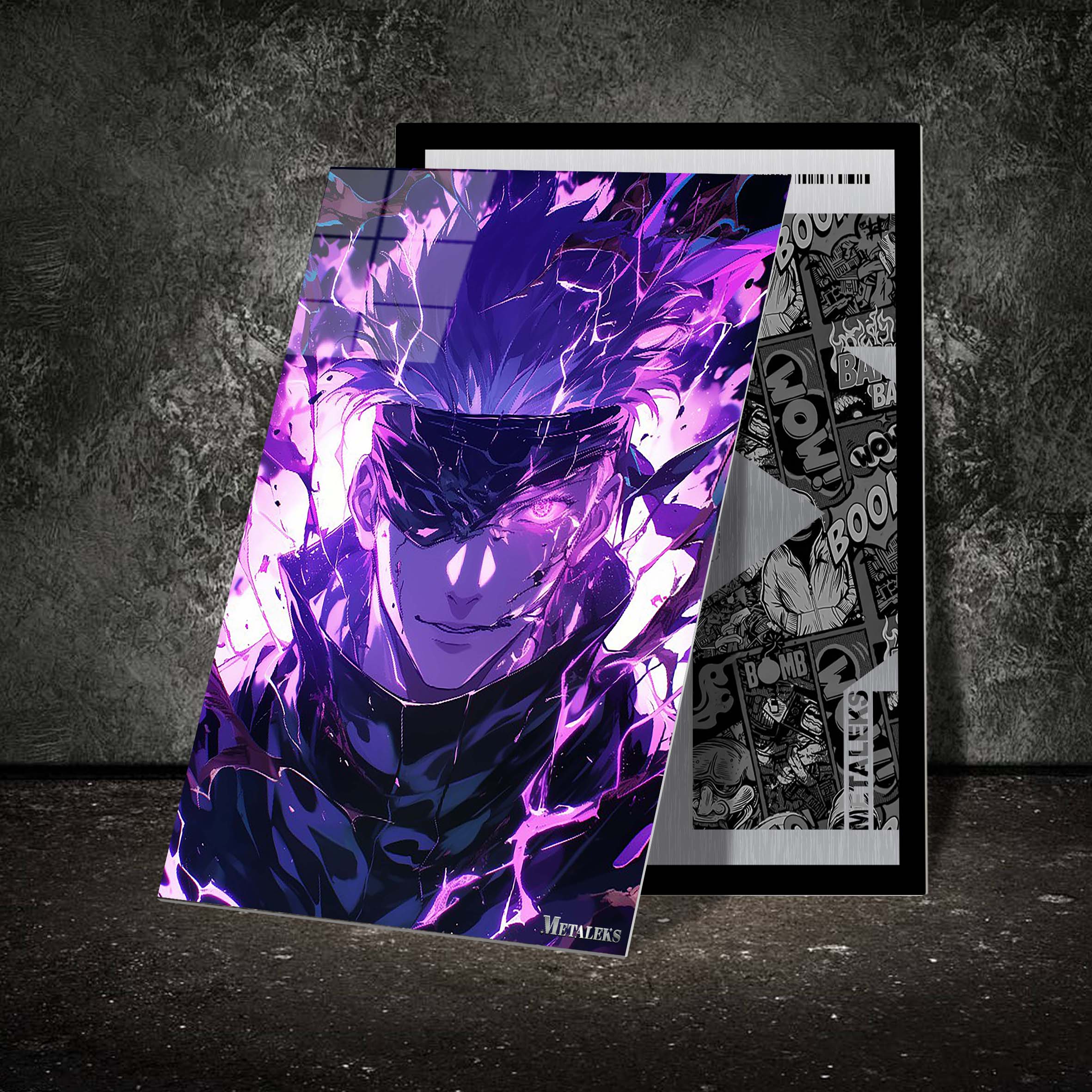 Gojo Satoru Purple ZeetArt