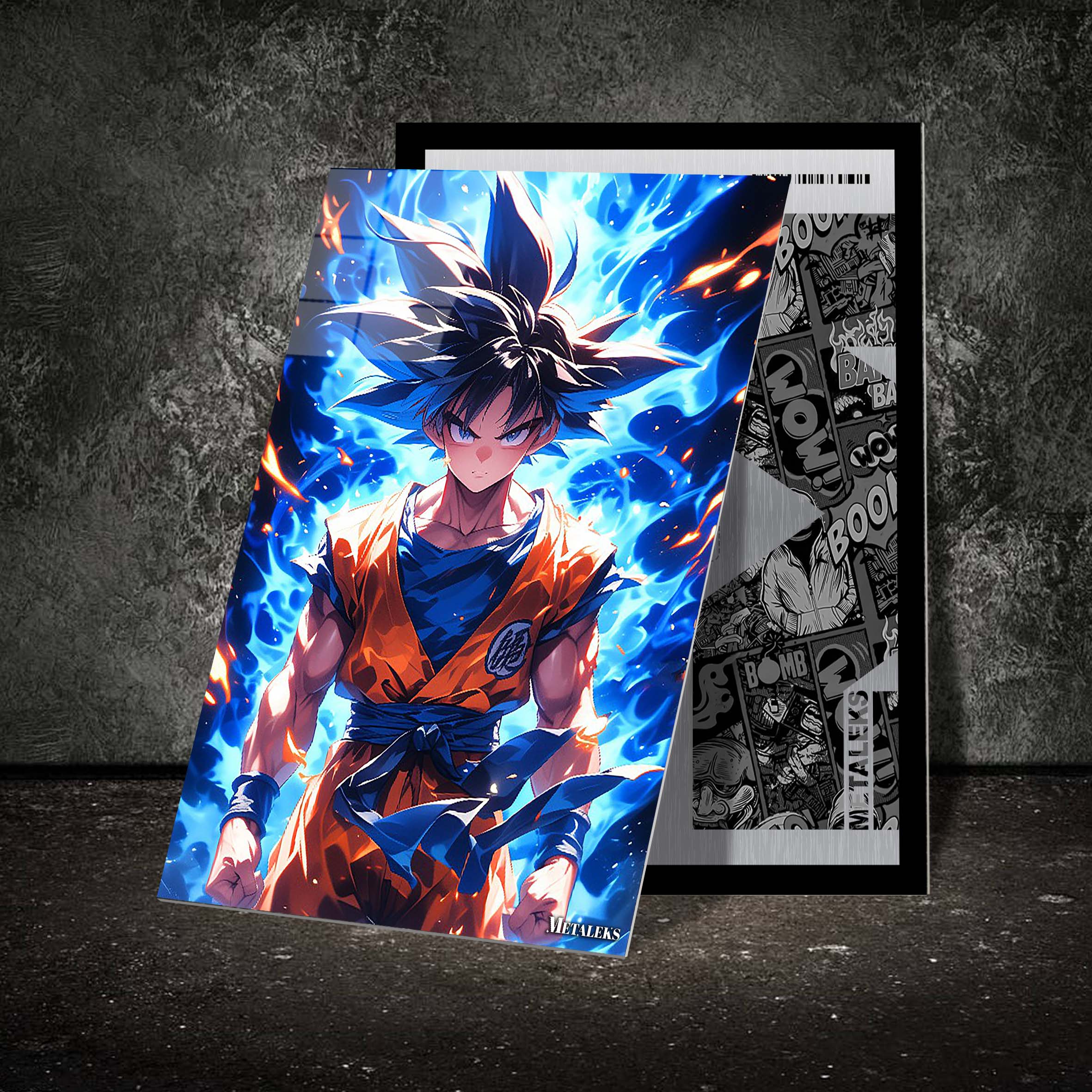 Goku Blue Fire