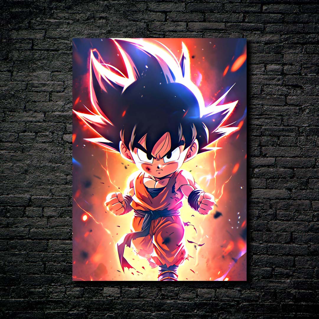 Goku Chibi art from dragon ball z