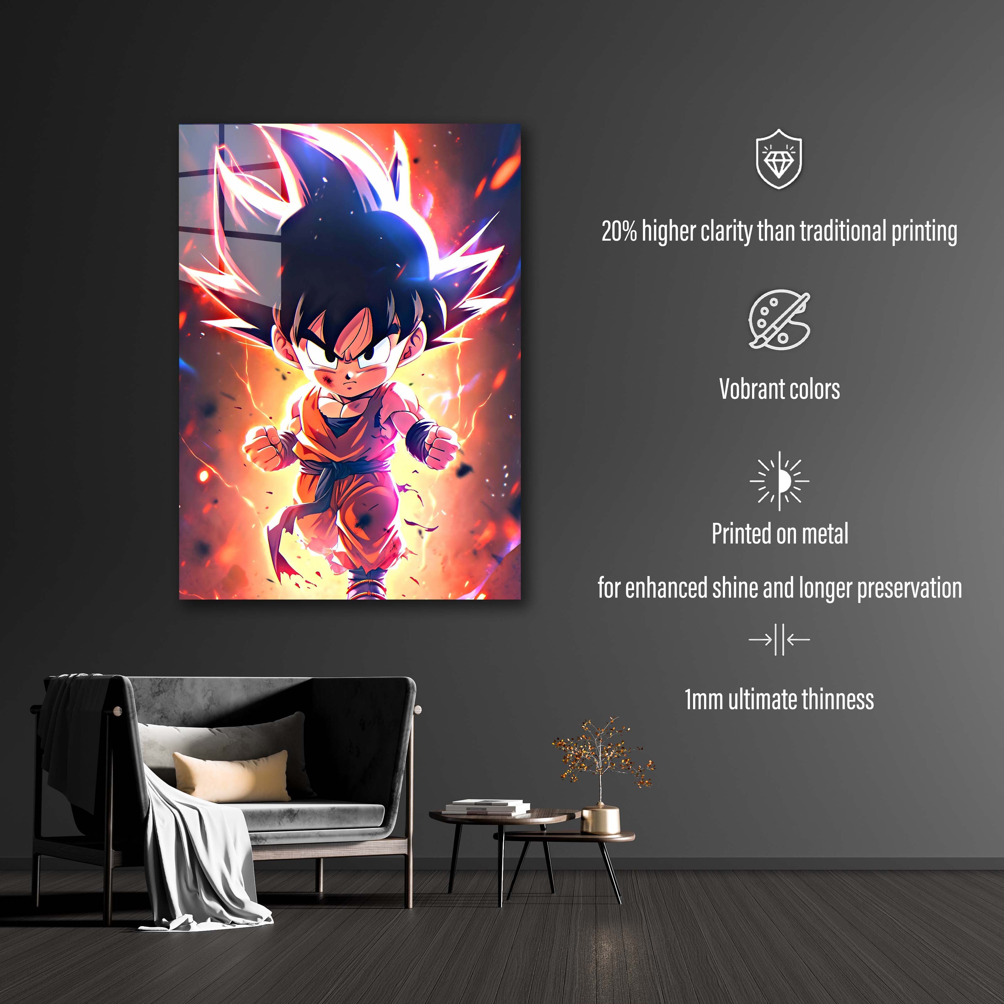 Goku Chibi art from dragon ball z